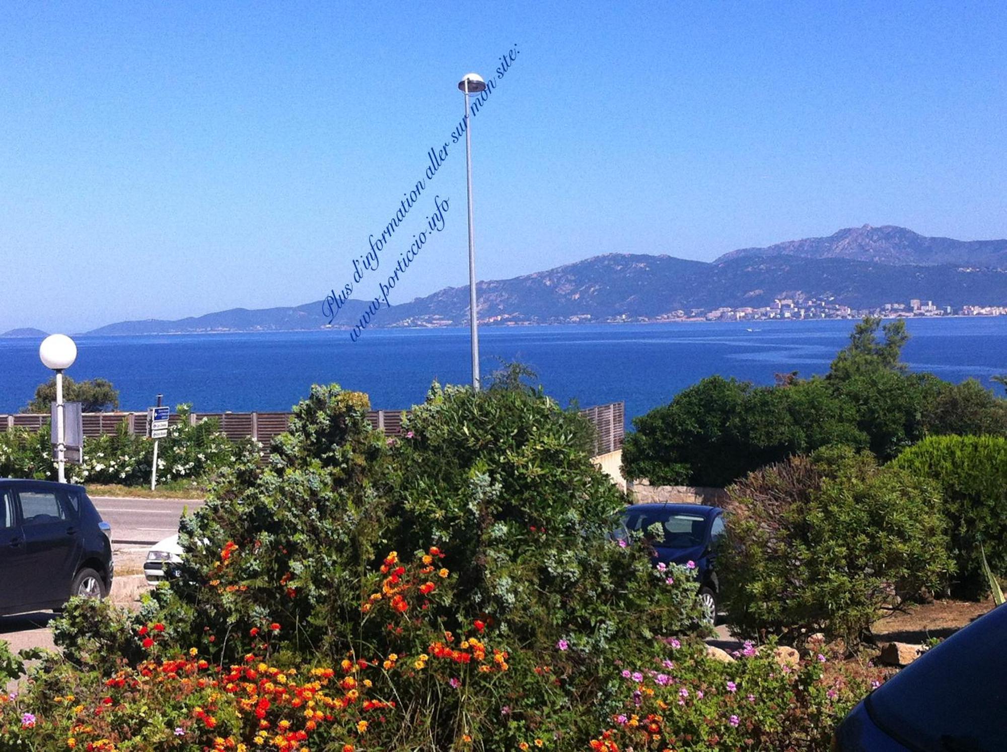 Vue Mer Panoramique Plage 50M Porticcio Corse מראה חיצוני תמונה