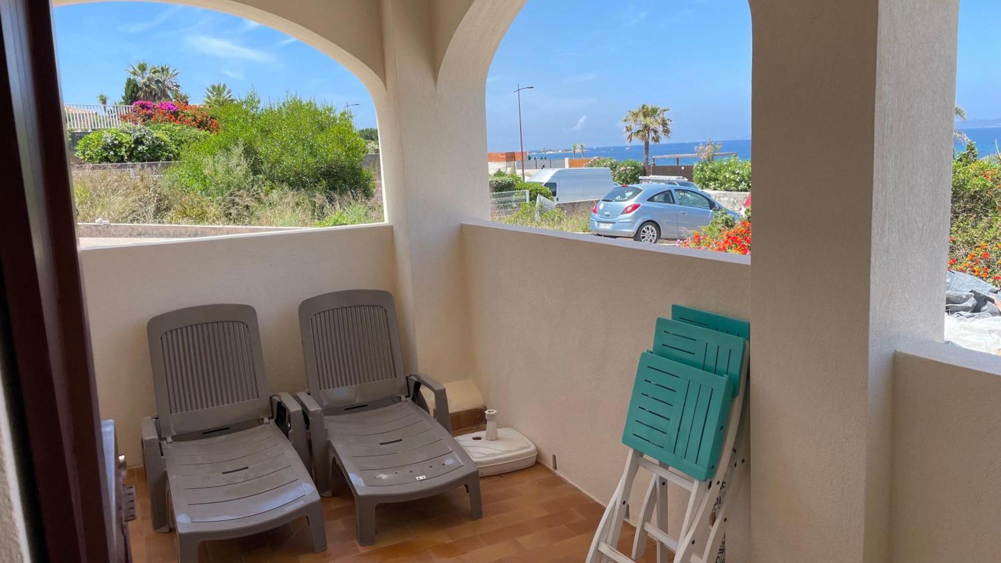 Vue Mer Panoramique Plage 50M Porticcio Corse מראה חיצוני תמונה