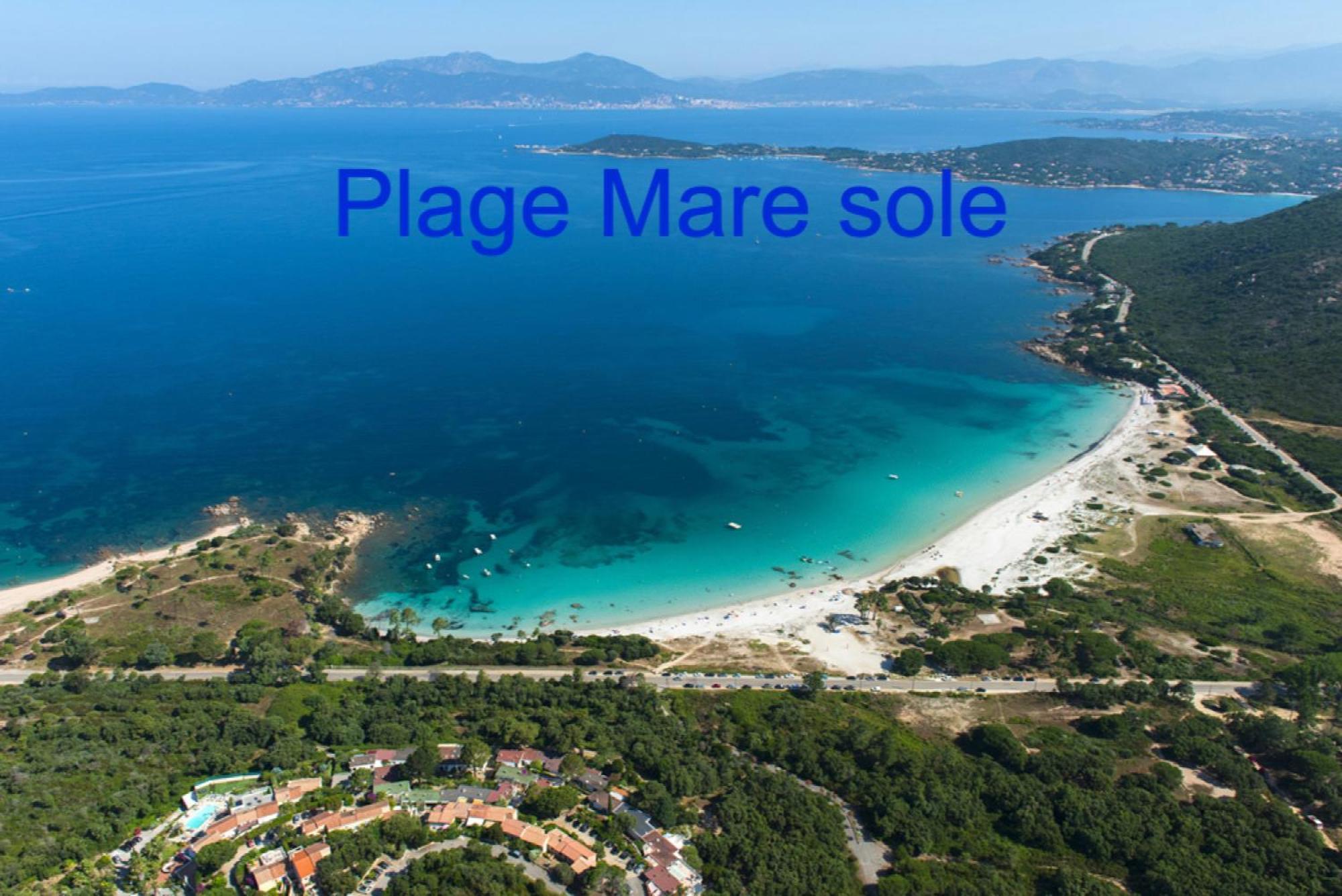 Vue Mer Panoramique Plage 50M Porticcio Corse מראה חיצוני תמונה